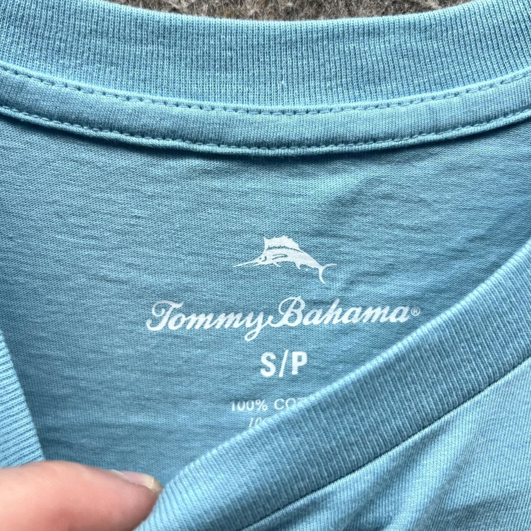 Tommy Bahama Tommy Bahama Shirt Mens Small Blue Its Glow Time Marlin Logo Graphic Tee Casual Size US S / EU 44-46 / 1 - 6 Thumbnail