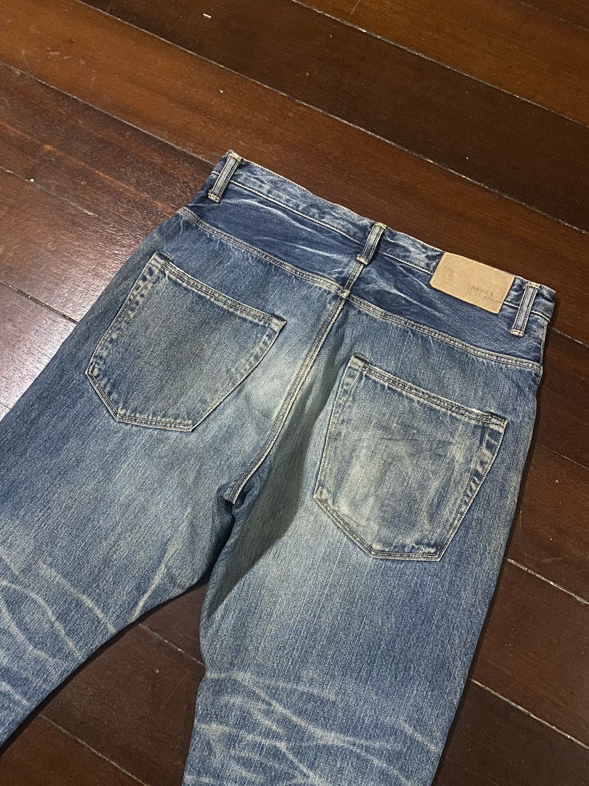 Warehouse Fire SPELL BOUND JAPAN selvedge mud wash distressed rusty Size US 32 / EU 48 - 13 Thumbnail