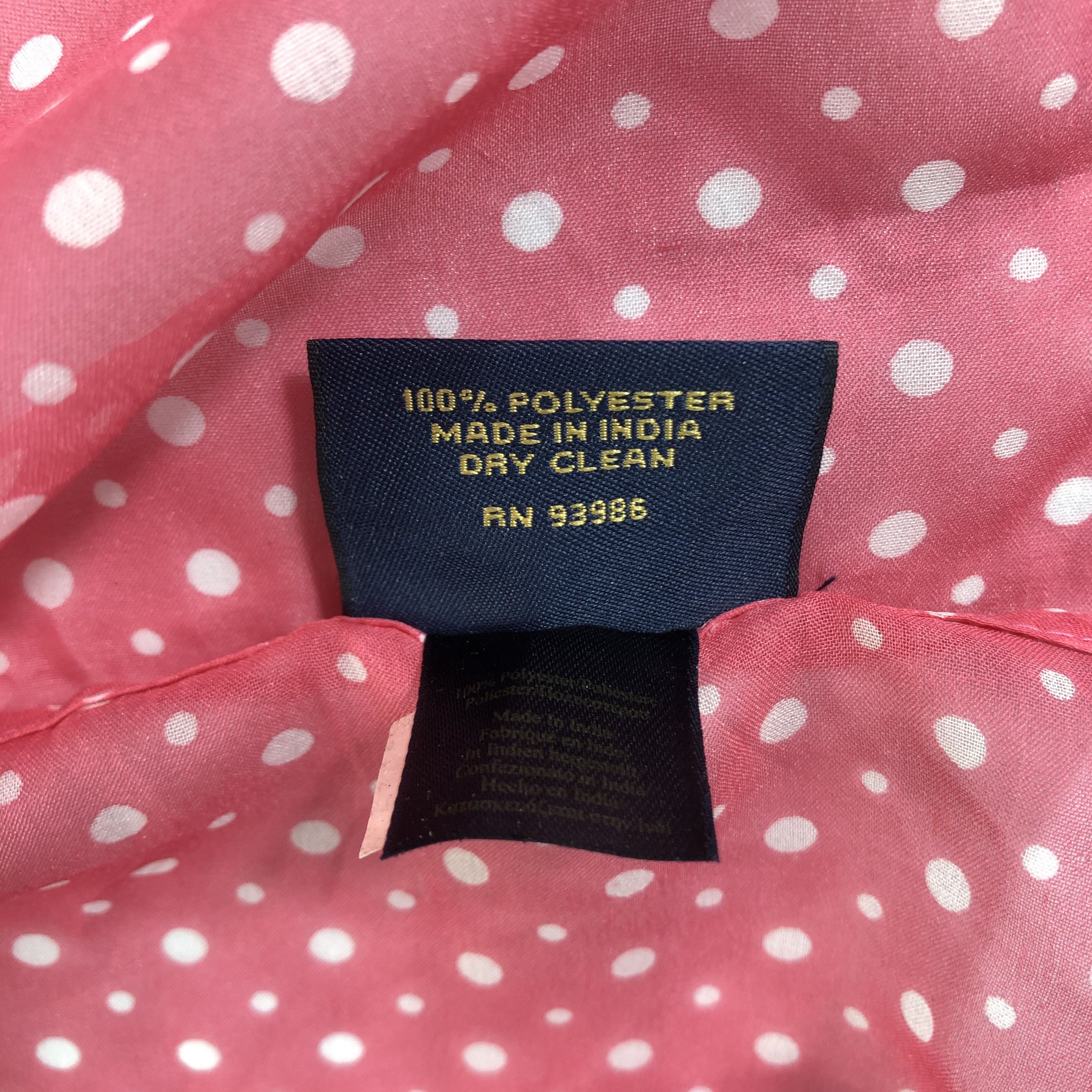 Brooks Brothers × Vintage Vintage 346 Brooks Brothers Silk Scarf Size ONE SIZE - 6 Thumbnail