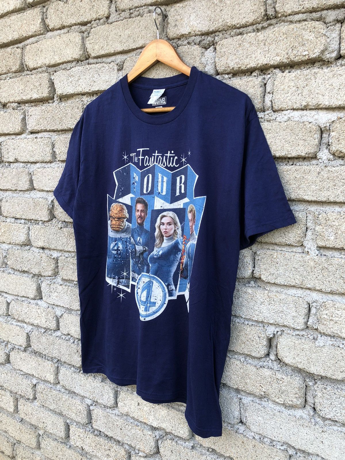 Marvel Comics Vintage Y2K Marvel The Fantastic 4 Tshirt Size US L / EU 52-54 / 3 - 3 Thumbnail