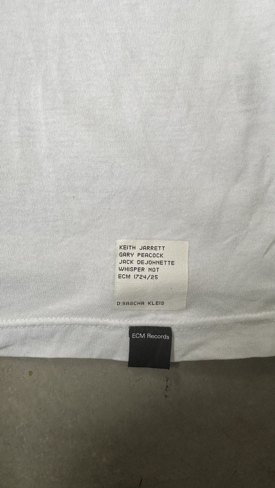 Band Tees VINTAGE KEITH JARRET 1999 UNIQLO TEE Size US M / EU 48-50 / 2 - 3 Thumbnail