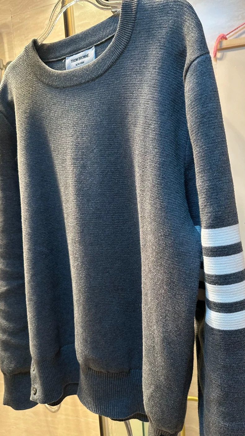 Thom Browne Thom Browne Long sleeve knit sweater Size US M / EU 48-50 / 2 - 2 Thumbnail