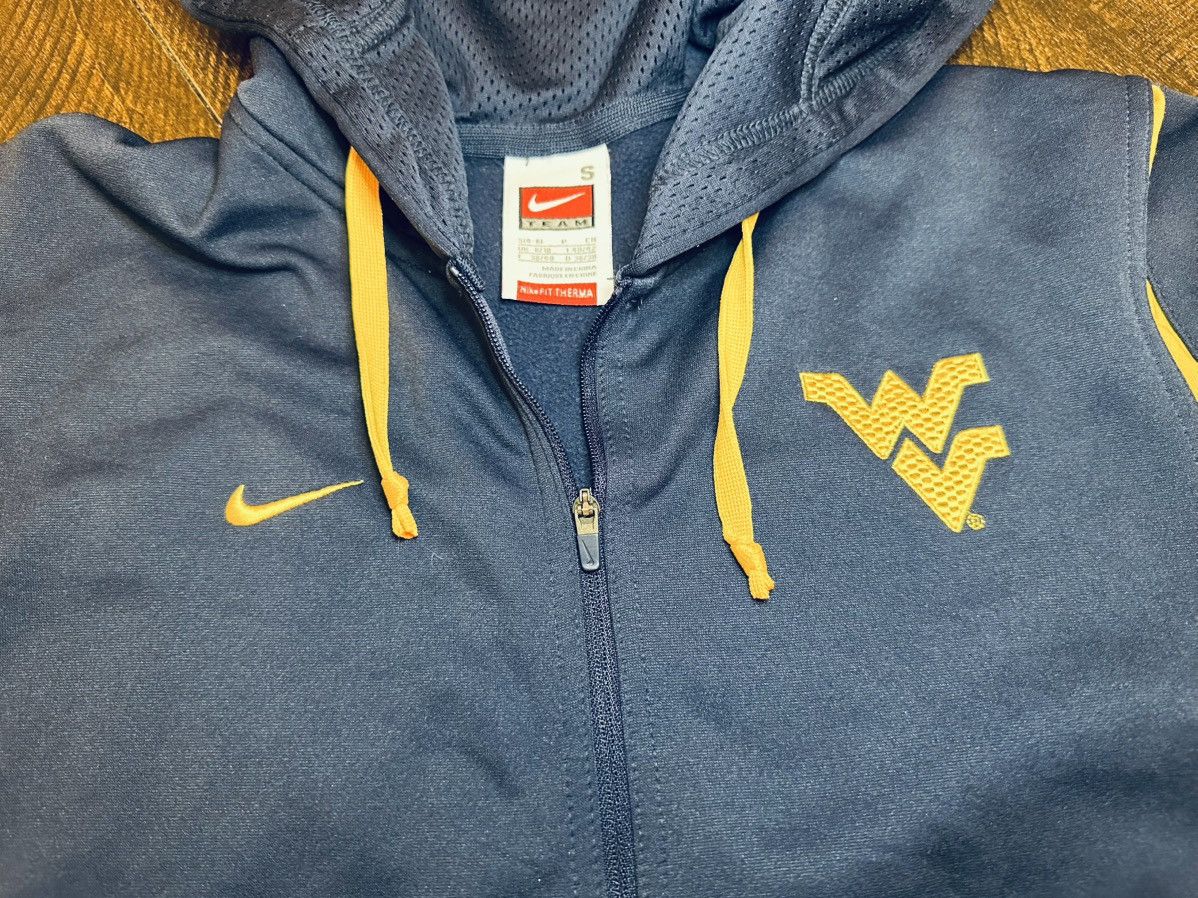 Nike Nike West Virginia Mountaineers Hoodie Therma Fit-Small Size S / US 4 / IT 40 - 2 Thumbnail