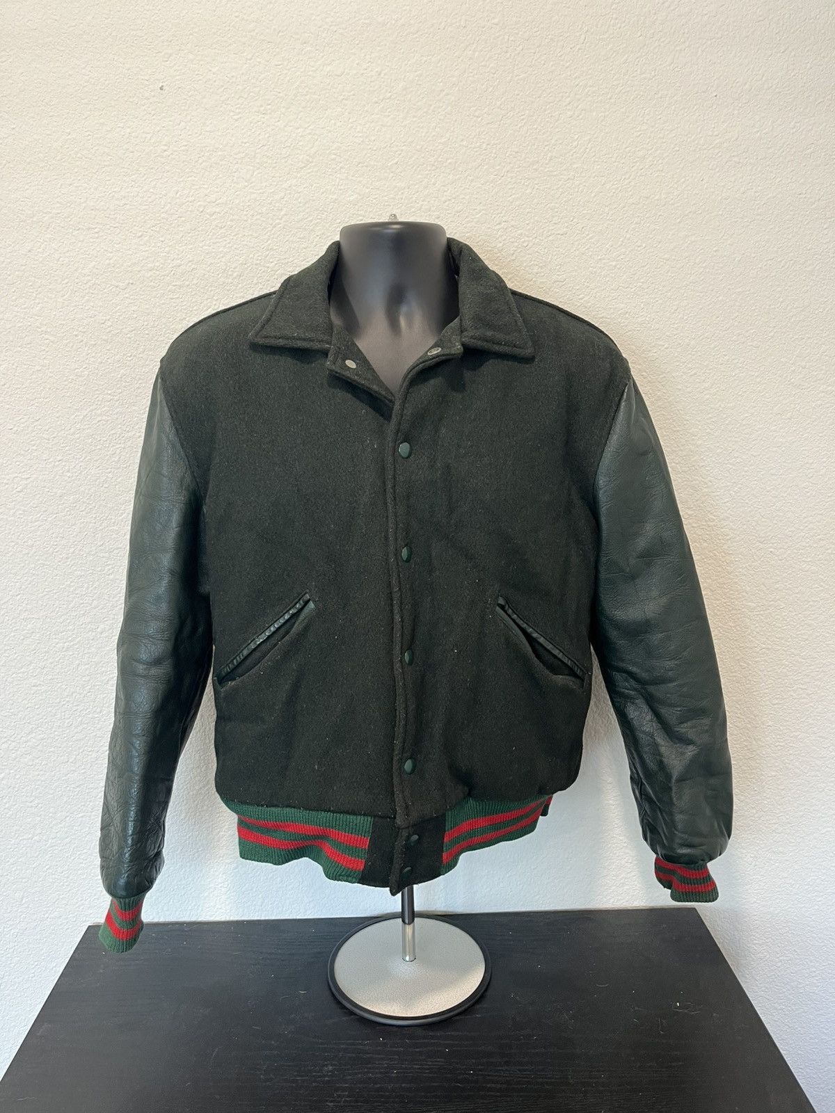 Vintage Wool varsity jacket vintage 90s Size US M / EU 48-50 / 2 - 1 Thumbnail