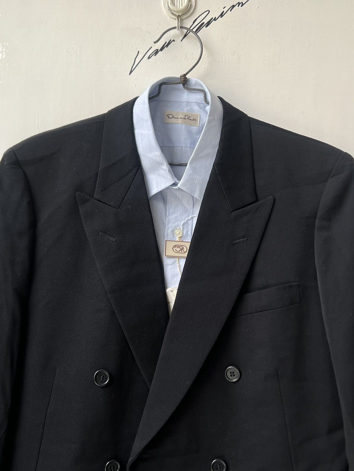 Oscar De La Renta Oscar De La Renta Shirt Suit Size 52L - 12 Thumbnail