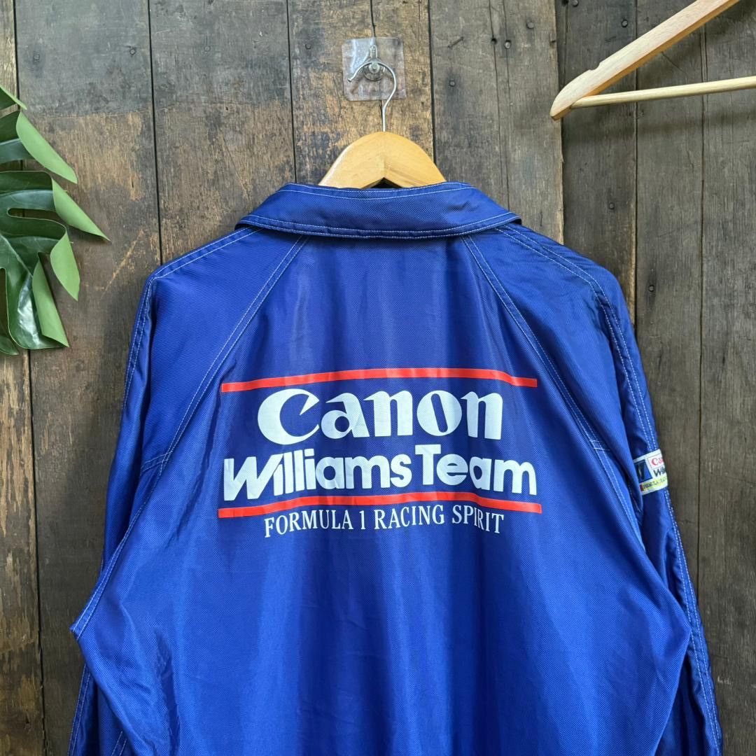 Vintage Vintage Canon William F1 Racing Team Jacket Size US L / EU 52-54 / 3 - 4 Thumbnail