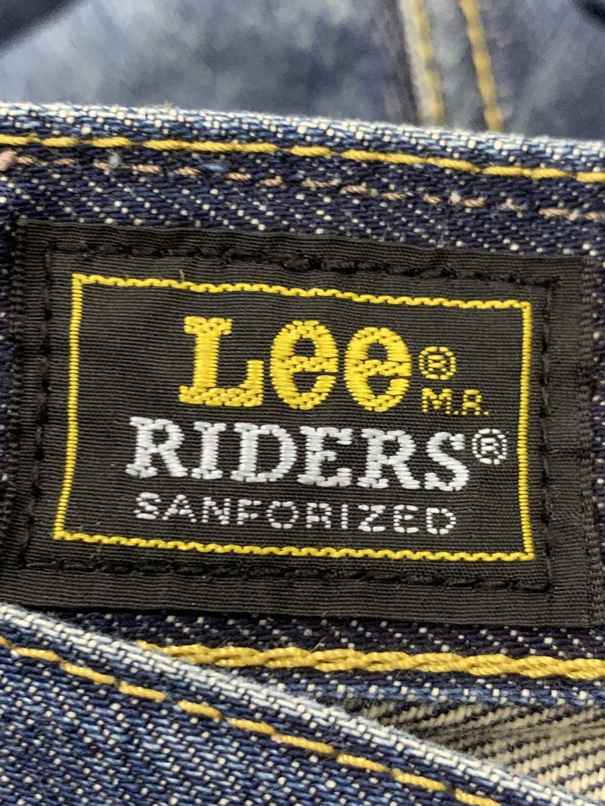 Lee 𝗙𝗟𝗔𝗥𝗘 LEE RIDERS FADE BLUE. Size US 30 / EU 46 - 10 Thumbnail