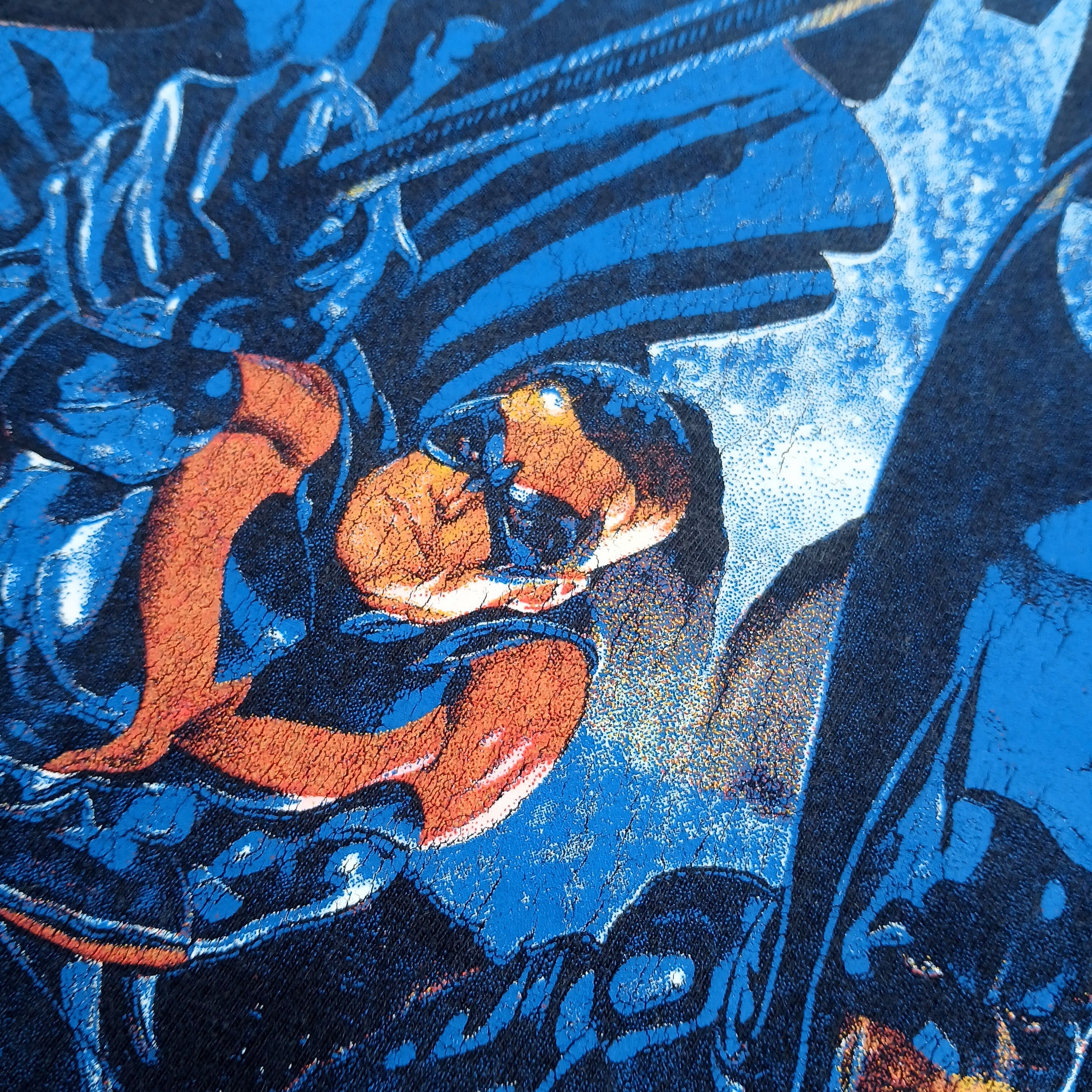 DC Comics × Vintage Vintage 90s batman n robin movie tee Size US L / EU 52-54 / 3 - 4 Thumbnail