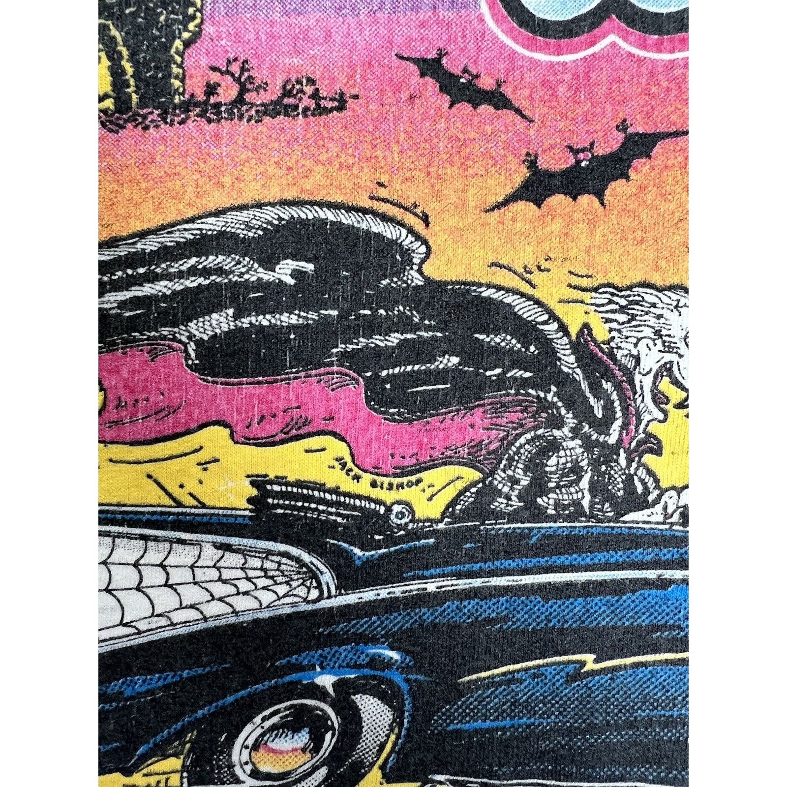 Vintage Vintage Altamont Cruisers T-Shirt Dracula Hot Rod Car Show T Size US XL / EU 56 / 4 - 6 Thumbnail