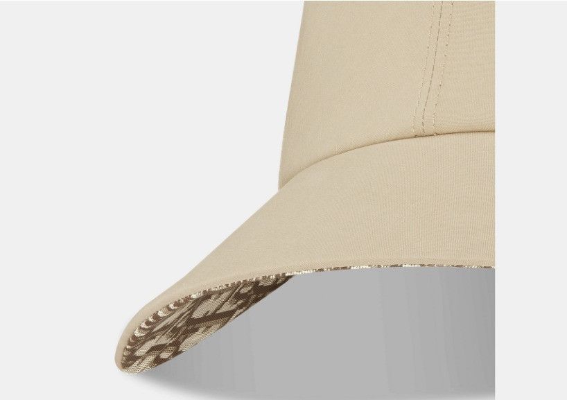 Dior o1w1db10425 35DGO9 Size: OS / Asymmetric Cap / Hat in Beige Size ONE SIZE - 6 Thumbnail