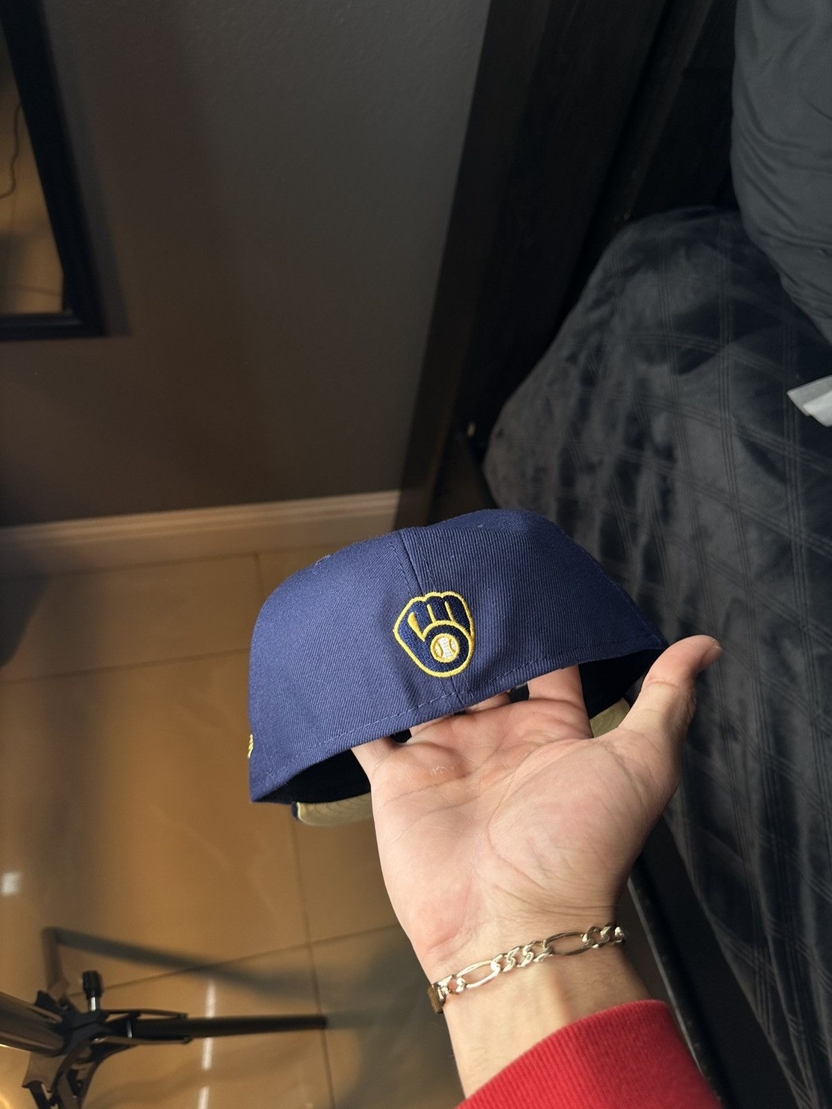New Era Milwaukee Brewers New Era fitted cap with pin Size ONE SIZE - 3 Thumbnail