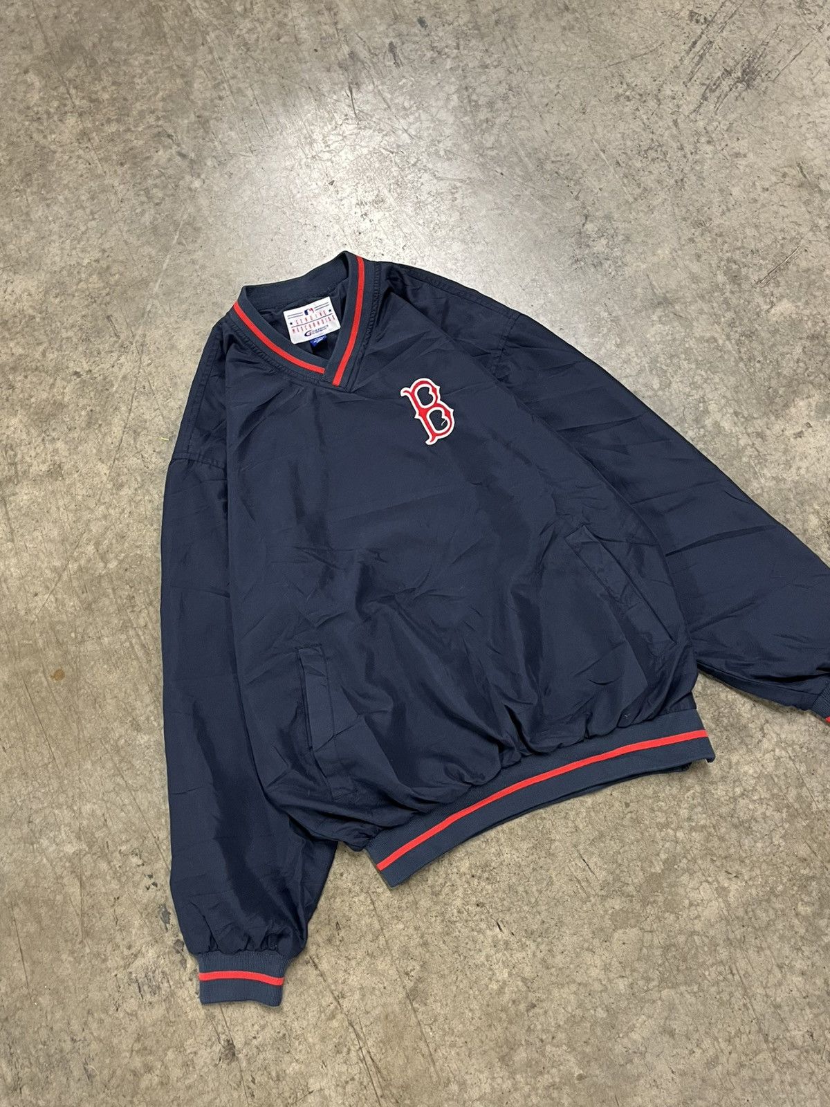 Vintage Vintage Boston Red Sox pull over windbreaker MLB sports Size US S / EU 44-46 / 1 - 1 Thumbnail