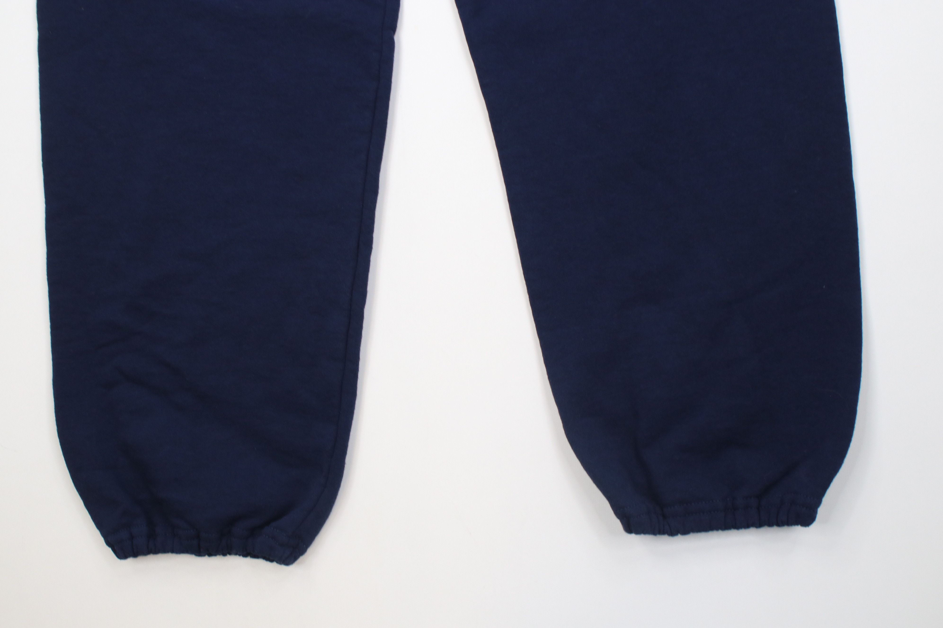Vintage Vintage Y2K Streetwear Cuffed Sweatpants Joggers Navy Blue Size US 32 / EU 48 - 10 Thumbnail