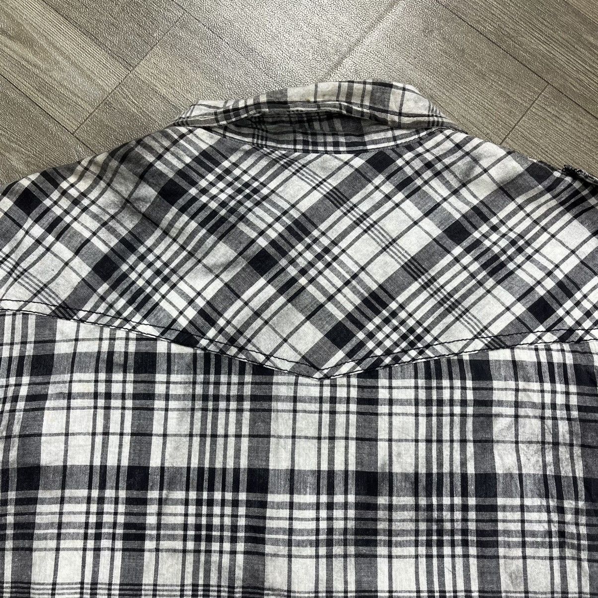 In The Attic 2000s In The Attic Plaid Grunge Gothic Punk Lgb Style Shirt Size US L / EU 52-54 / 3 - 18 Thumbnail