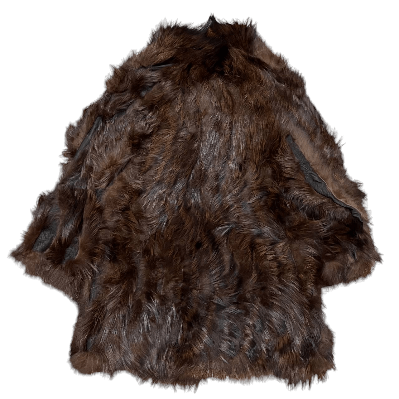 Japanese Brand Vintage Fox Fur Pig Skin Leather Jacket Reversible Size US M / EU 48-50 / 2 - 14 Thumbnail