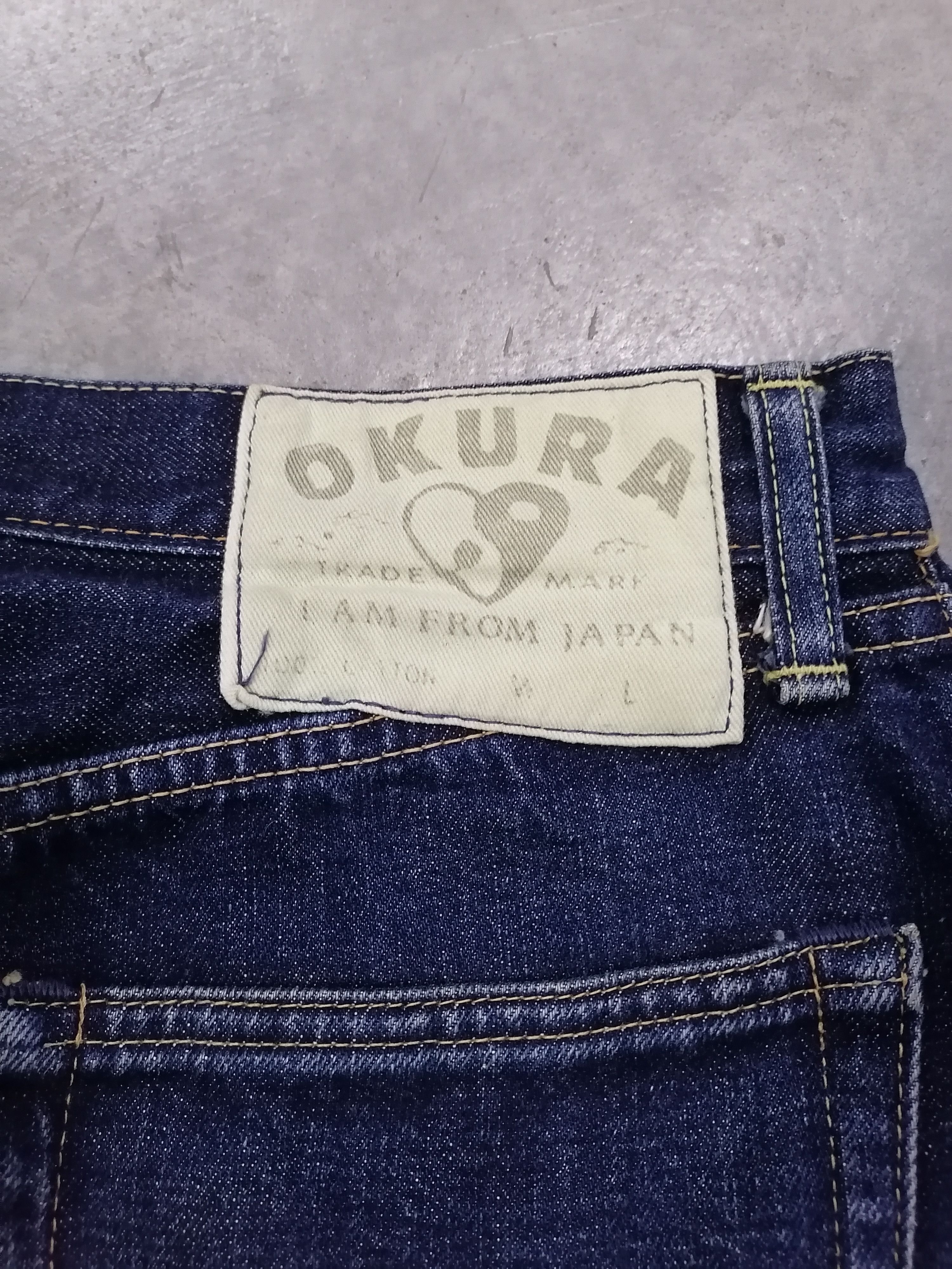 Japanese Brand × Okura Okura Japan Re-Cut Distressed Denim Short Pants Size US 28 / EU 44 - 8 Thumbnail