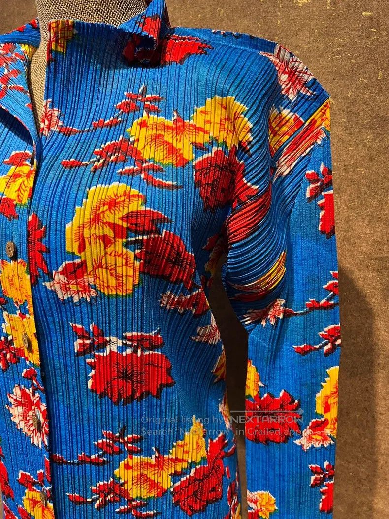 Issey Miyake Issey Miyake Blue Coat Size L / US 10 / IT 46 - 5 Thumbnail
