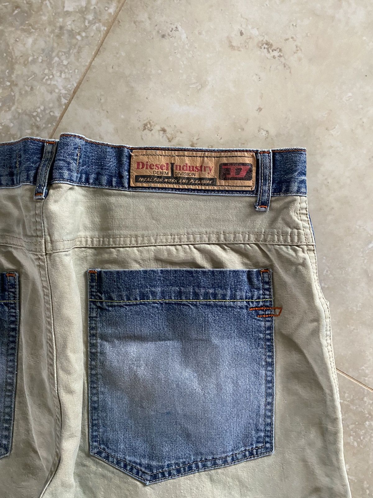 Diesel Vintage Diesel Hybrid Baggy Muddy Denim Japanese Washed Y2K Size US 38 / EU 54 - 11 Thumbnail
