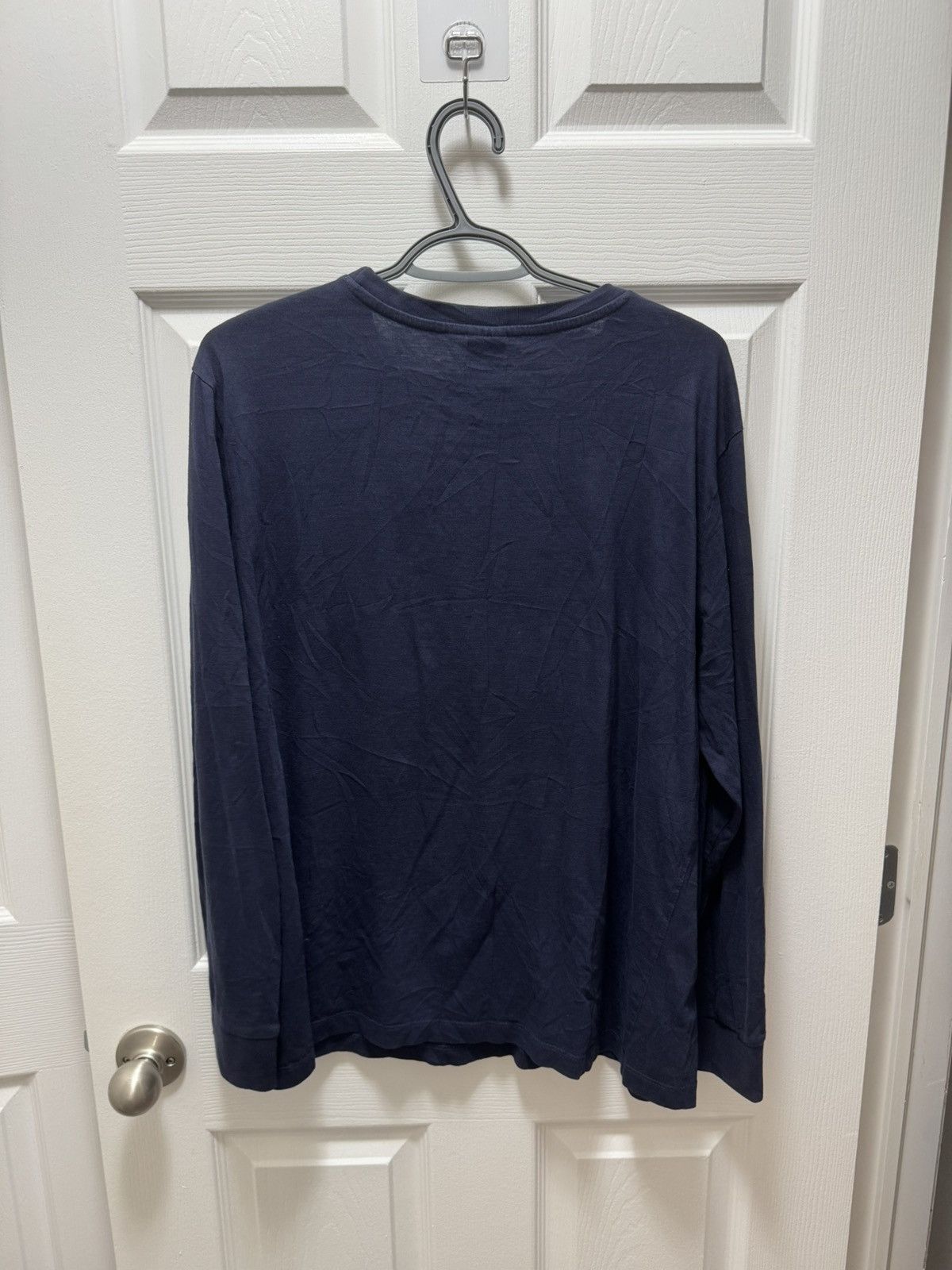 U.S. Polo Assn. Polo U.S. Polo Assn.Vintage Long Sleeve Blue Grey Horse Size US L / EU 52-54 / 3 - 4 Thumbnail