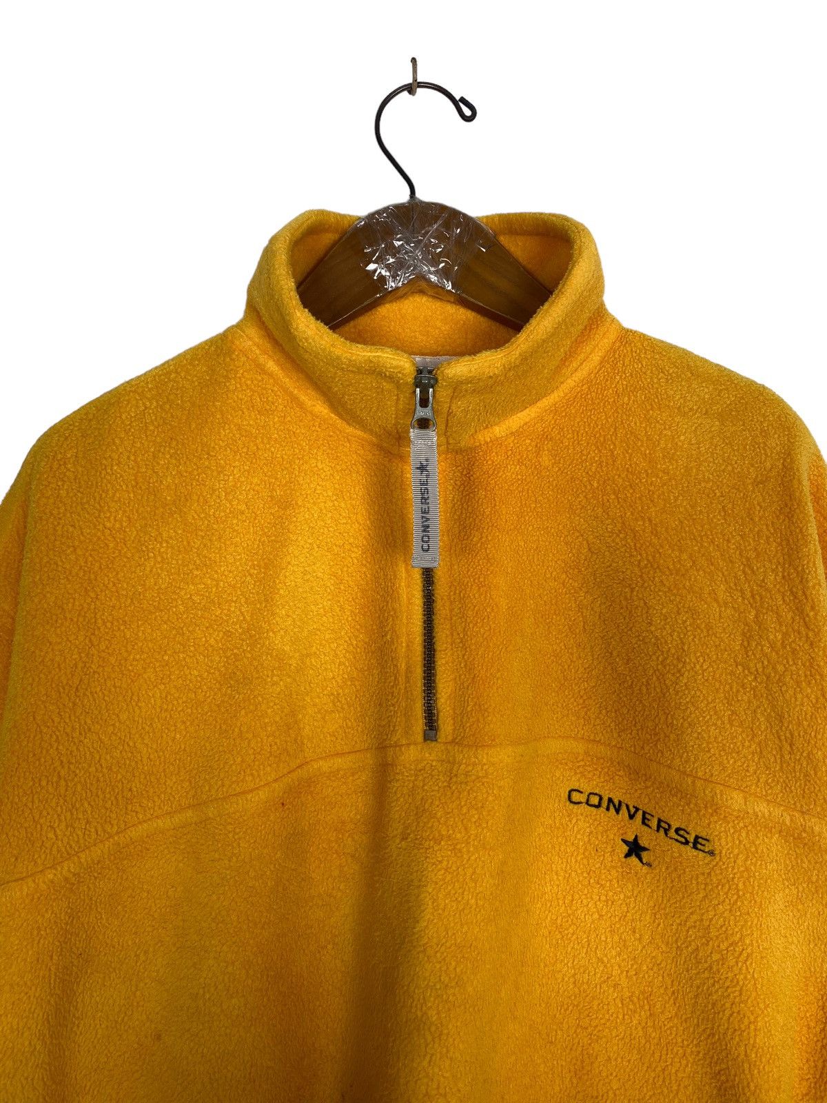 Converse Rare‼️ Vintage Converse Fleece Polartec Script Logo Size US M / EU 48-50 / 2 - 3 Thumbnail