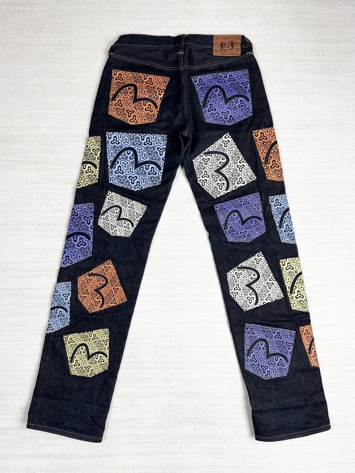 Evisu pockets jean 30 34 Size US 30 / EU 46 - 1 Thumbnail
