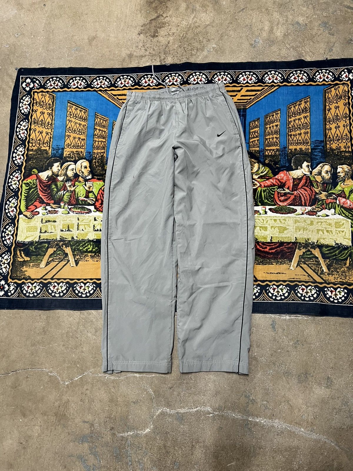Corteiz × Nike Nike x Corteiz Gully Grey NRG Track Pants - Size L