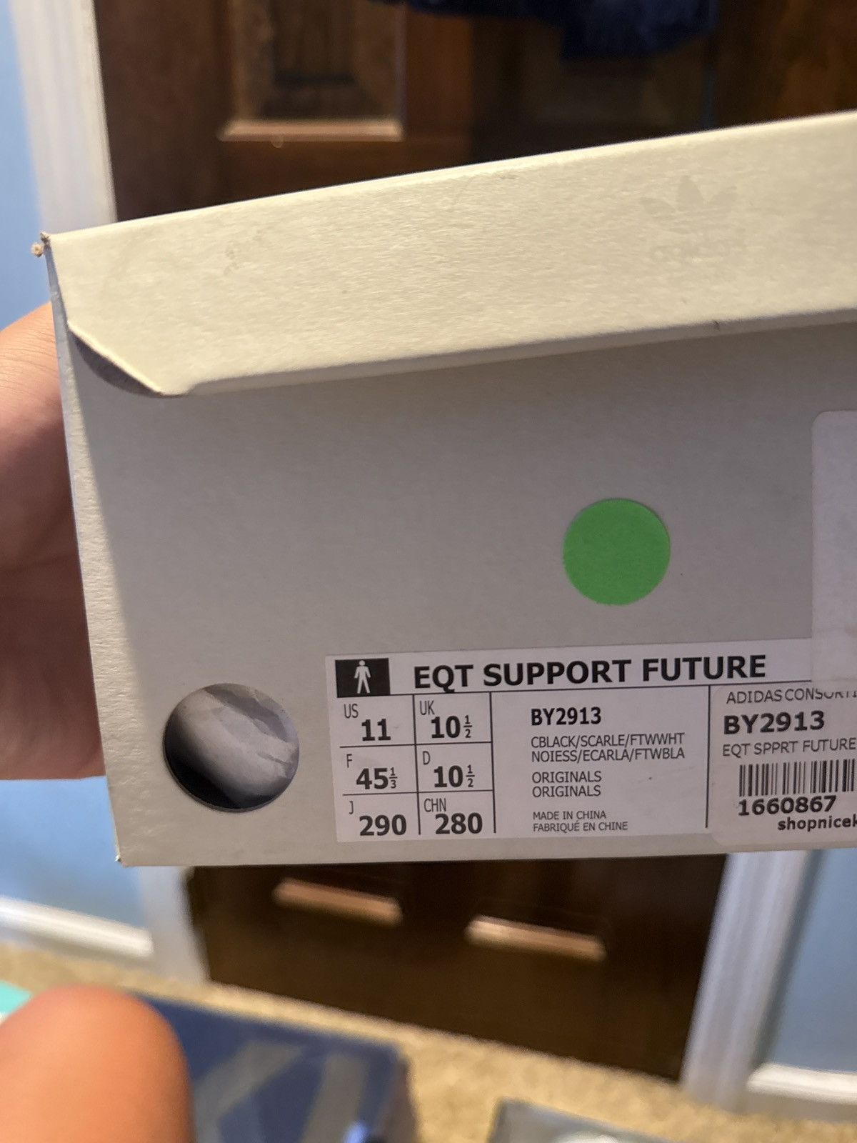 Adidas Adidas EQT Support Future Overkill “Coat of Arms” Size 11 Size US 11 / EU 44 - 7 Thumbnail