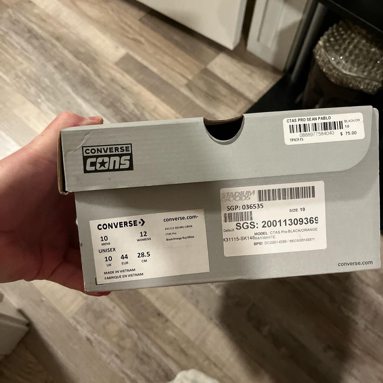 Converse Converse x Sean Pablo Chuck Taylor Size US 10 / EU 43 - 7 Thumbnail