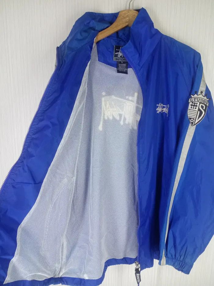 Stussy Rare Vintage 90s Stussy Embroidered Big Logo Jacket Size US L / EU 52-54 / 3 - 12 Thumbnail