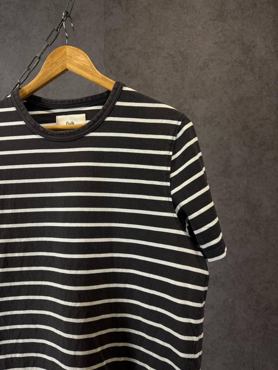 Folk Folk designer striped tee Size US L / EU 52-54 / 3 - 2 Thumbnail