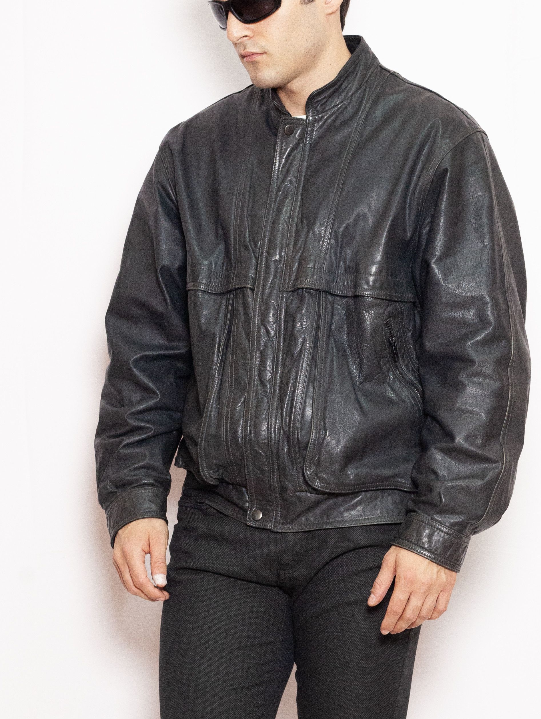 Vintage Vintage leather jacket AA06 Size US L / EU 52-54 / 3 - 4 Thumbnail