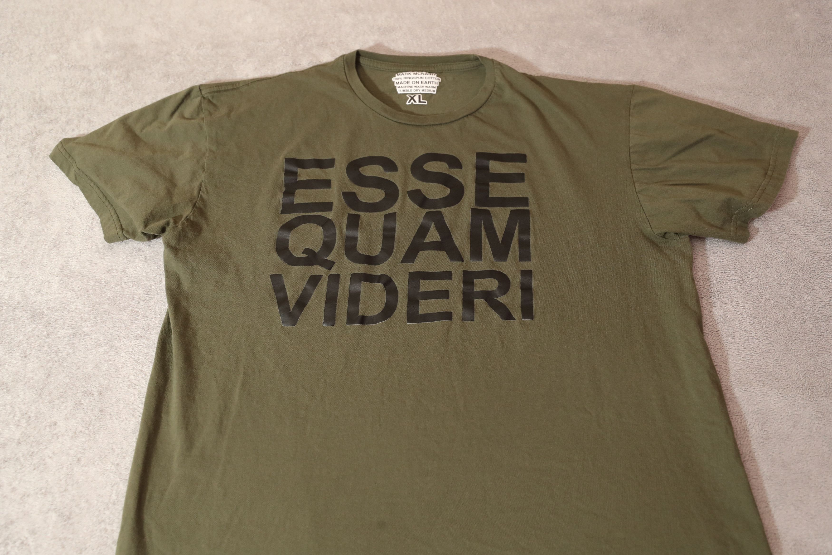 Mark McNairy Mark McNairy Esse Quam Videri Shirt (XL) Size US XL / EU 56 / 4 - 3 Thumbnail