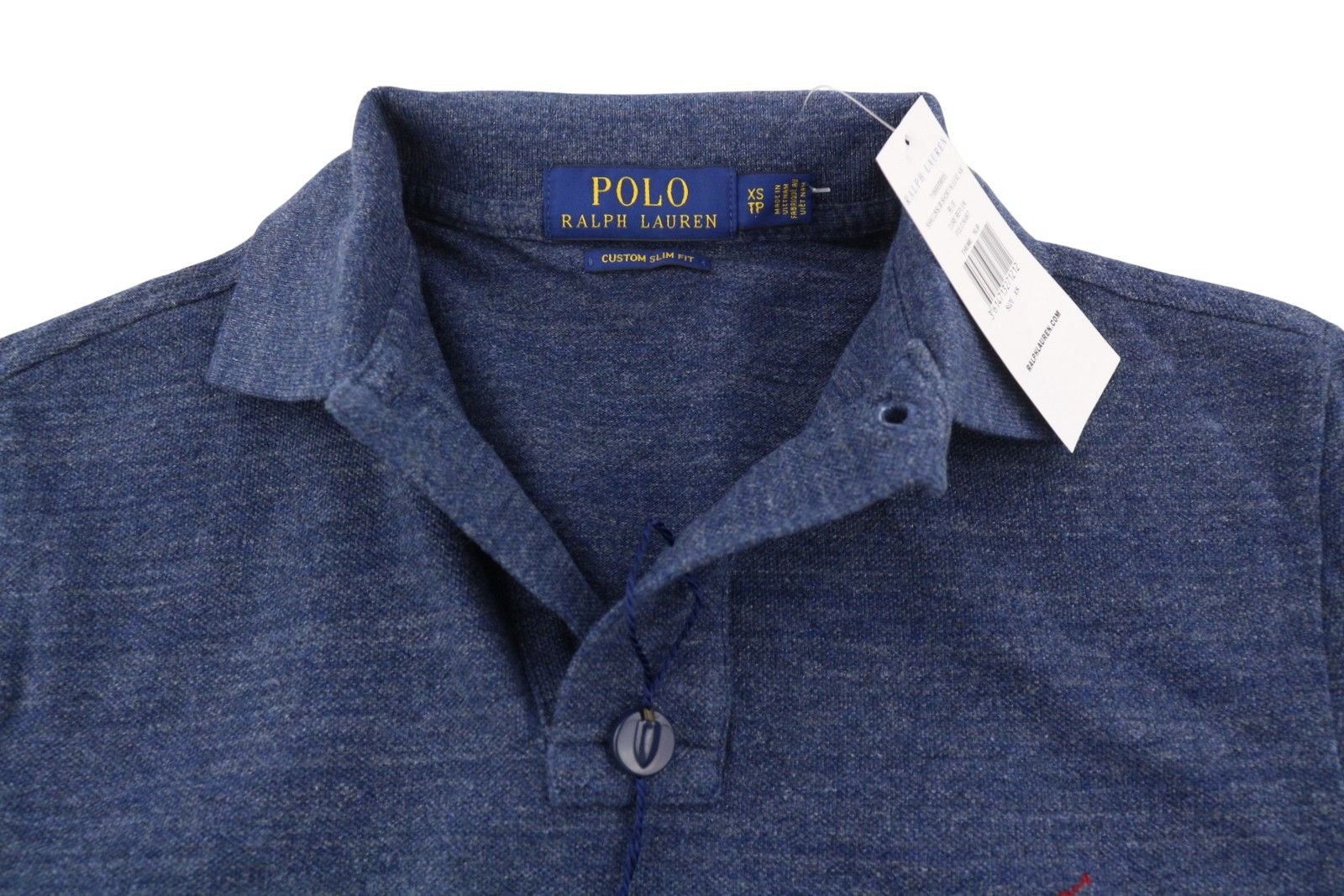 Ralph Lauren CUSTOM SLIM FIT XS Melange Embroidered Logo 87909 Size US XS / EU 42 / 0 - 6 Thumbnail