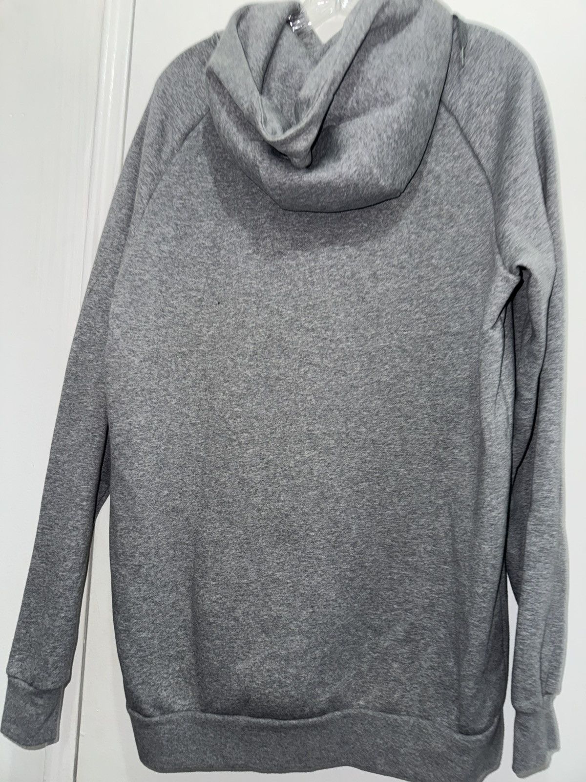Nike Mens Nike Air Jordan Fleece Logo Hoodie size L Grey Heather Size US L / EU 52-54 / 3 - 4 Thumbnail