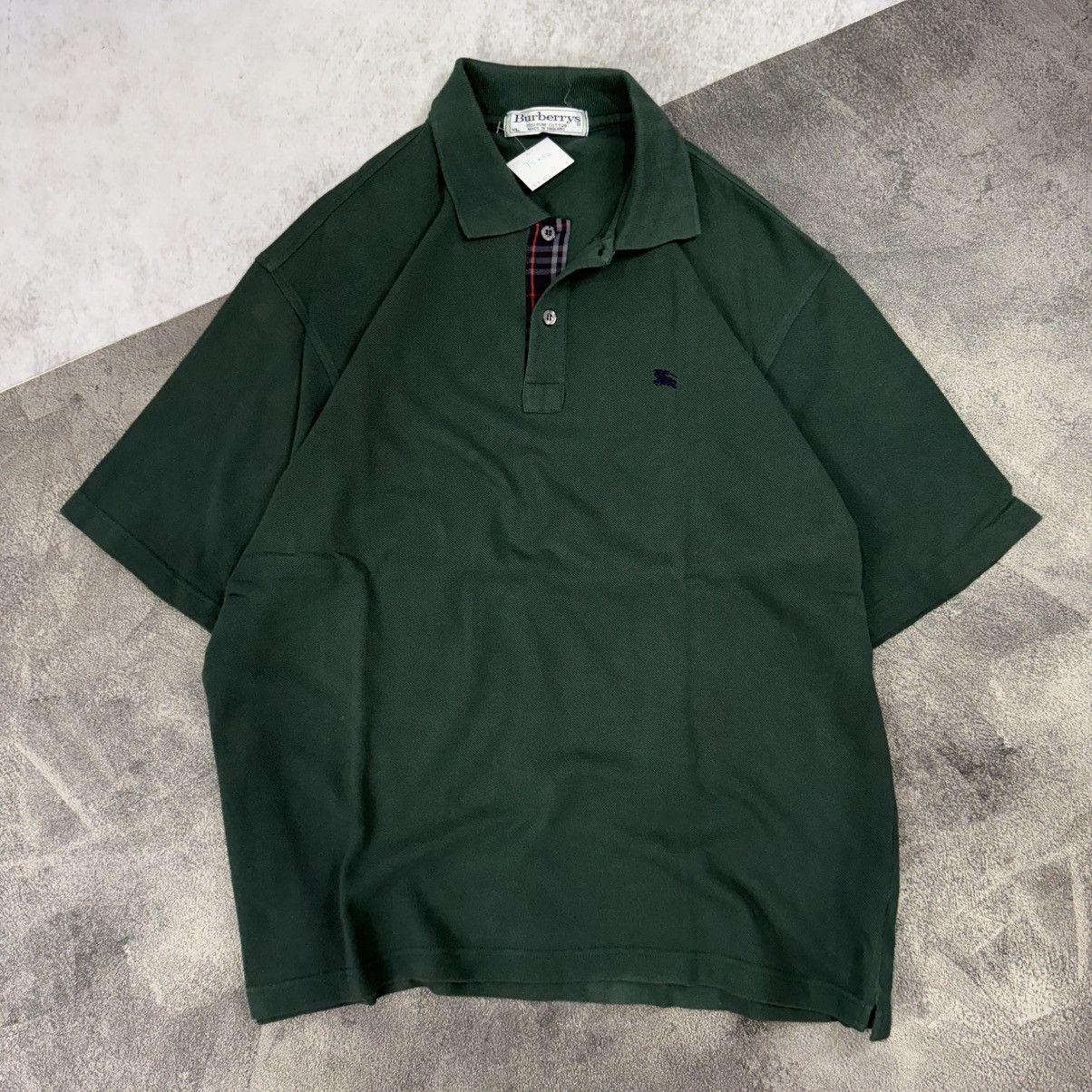 Burberry Vintage burberrys england poloshirt Size US XL / EU 56 / 4 - 1 Thumbnail