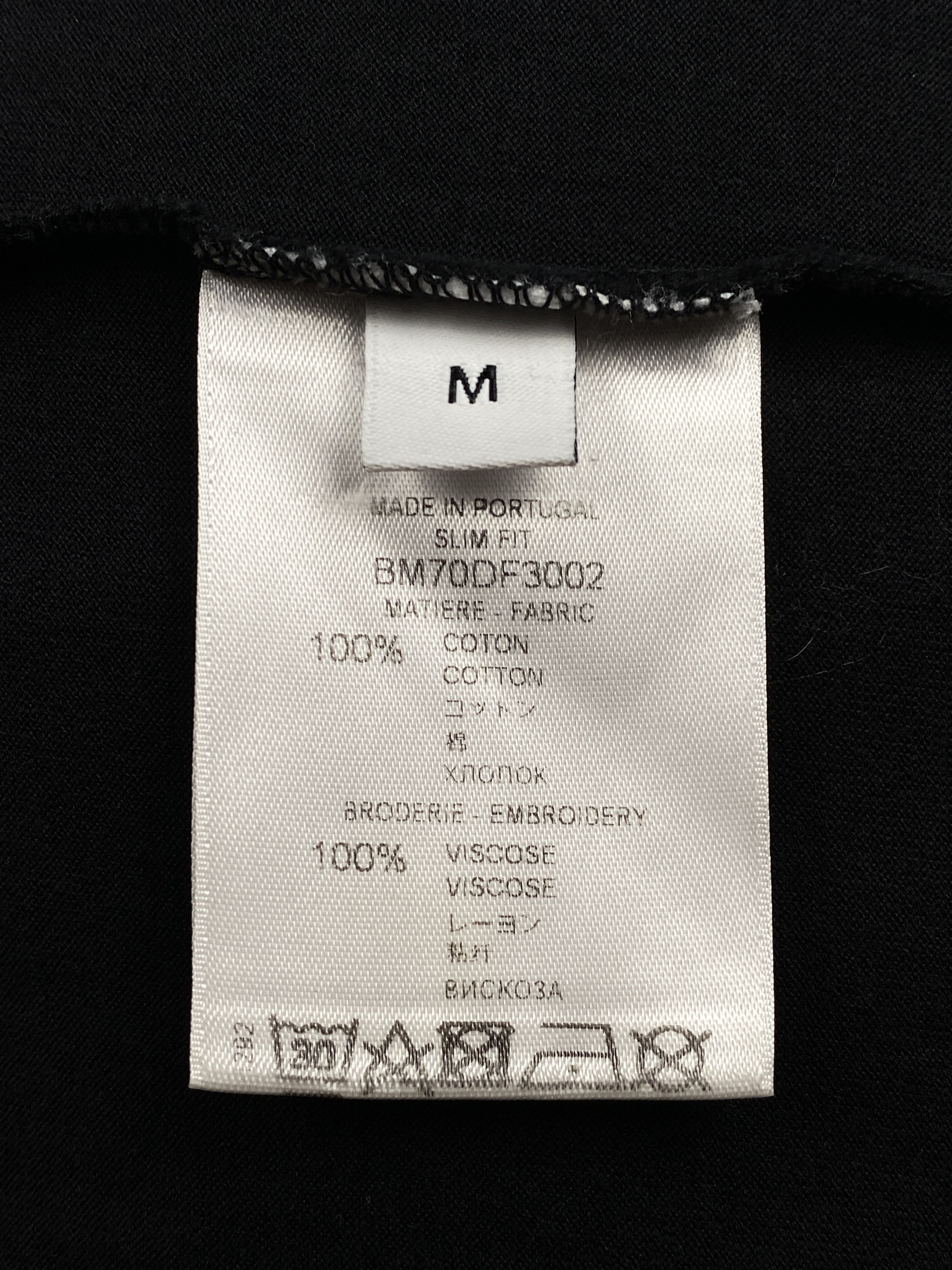 Givenchy Contrast Collar Neck Logo T-Shirt Size US M / EU 48-50 / 2 - 11 Thumbnail