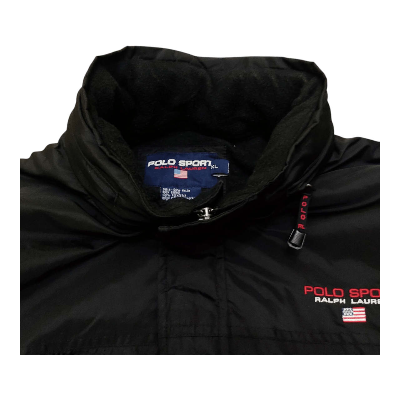 Polo Ralph Lauren Polo Ralph Lauren Sport Fleece Lined Nylon Jacket Size US XL / EU 56 / 4 - 6 Thumbnail