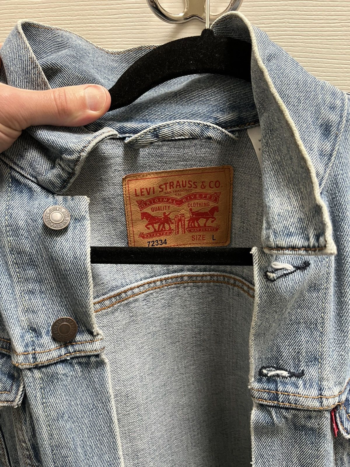 Levi's Levi’s Original Denim Jacket Size US L / EU 52-54 / 3 - 4 Thumbnail