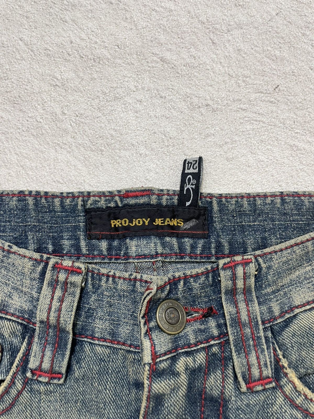 Hysteric Glamour 2000s Archival Hysteric Poem Flare Denim Mudwash Y2K Ifsix Size 25" / US 0 / IT 36 - 6 Thumbnail