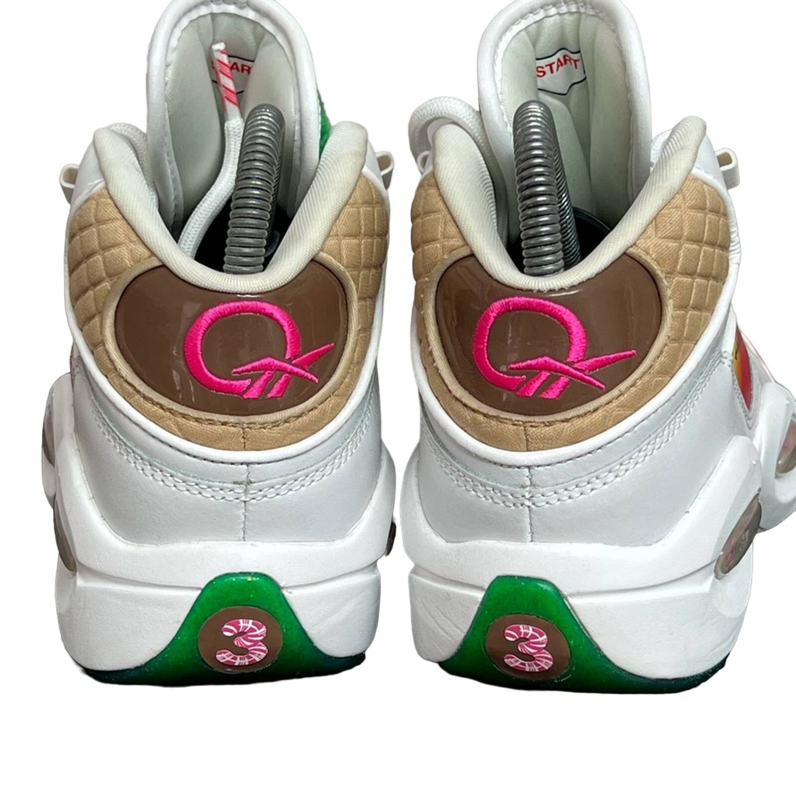 Reebok RARE Reebok Question Mid Iverson Classic x Candy Land SIZE 4 Size US 5.5 / IT 35.5 - 9 Thumbnail