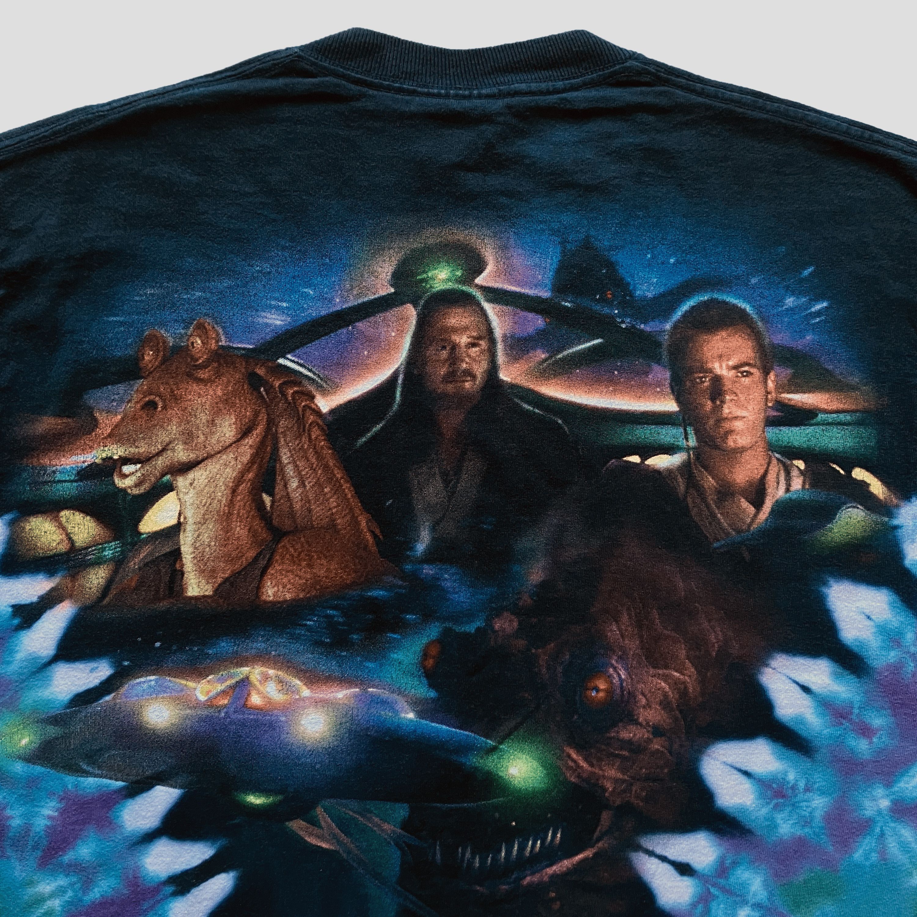 Star Wars Vintage 1990s Star Wars Episode 1 Naboo Abyss T-Shirt Size US M / EU 48-50 / 2 - 5 Thumbnail