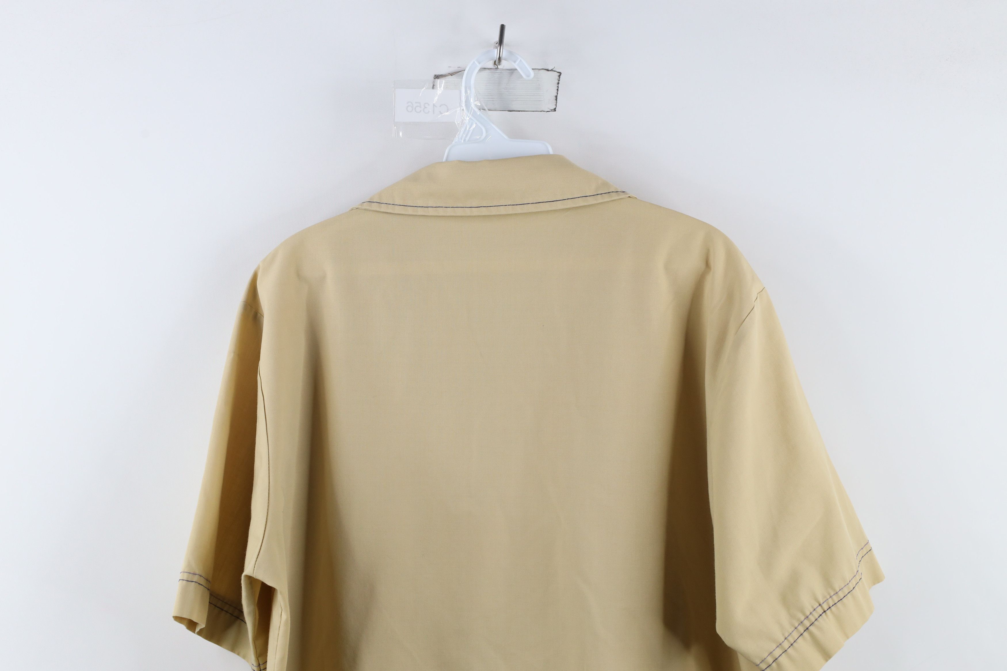 Vintage Vintage 60s 70s Streetwear Short Sleeve Button Shirt USA Size US L / EU 52-54 / 3 - 12 Thumbnail