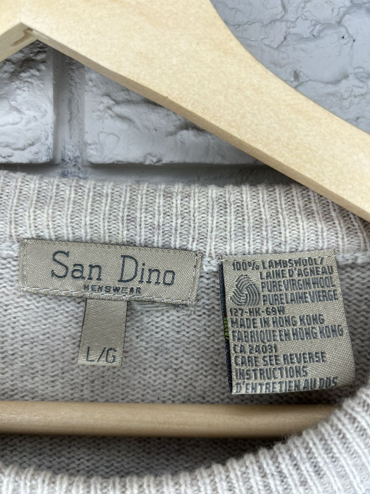Vintage Vintage 90s Golf Embroidered Lambswool Knit Sweater Rare Size US L / EU 52-54 / 3 - 7 Thumbnail