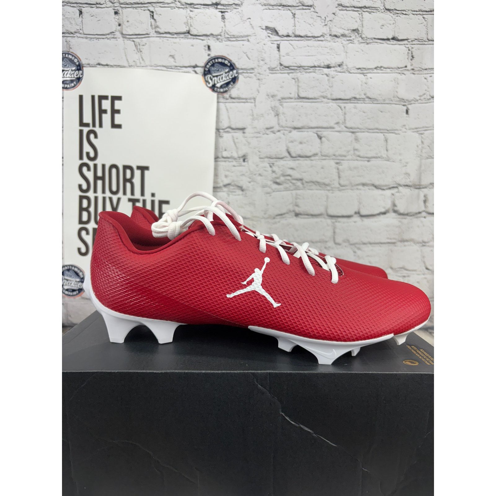 Nike Nike Sooners Jordan Vapor Edge Speed 360 Cleats Mens 15 Size US 15 / EU 48 - 1 Thumbnail
