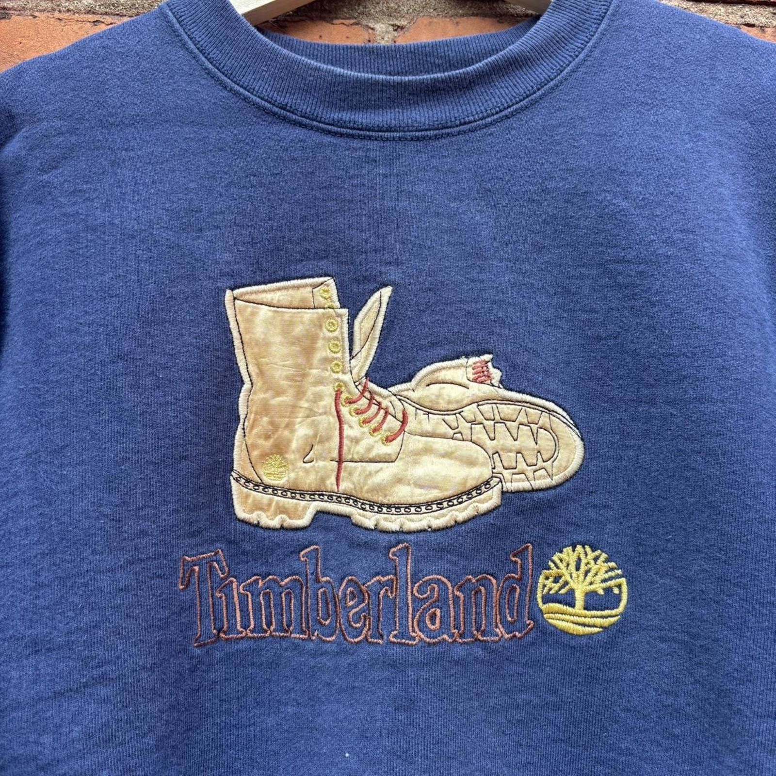 Timberland Vintage timberland boots crewneck sweatshirt 90s XL Size US XL / EU 56 / 4 - 3 Thumbnail