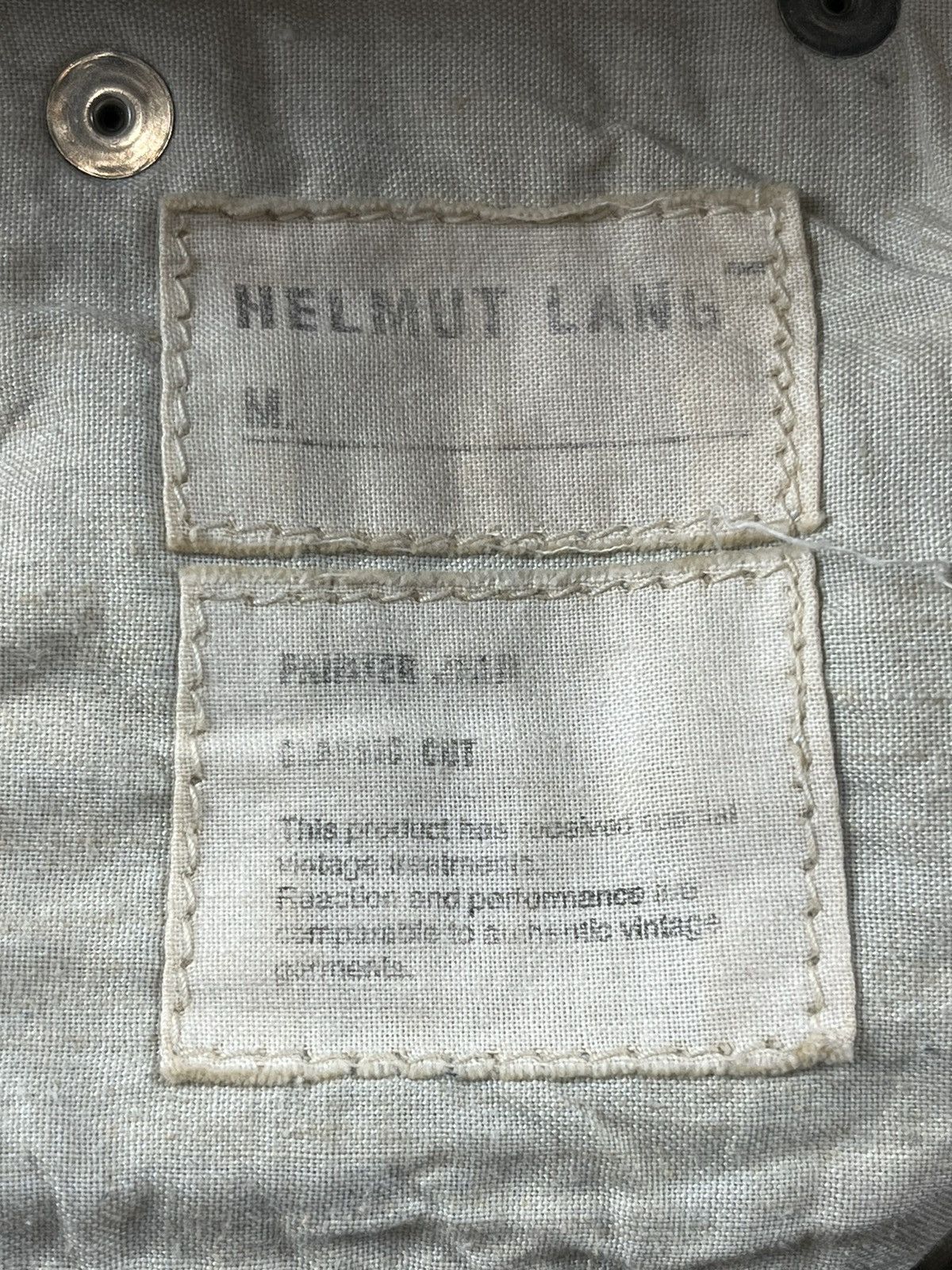 Helmut Lang × Vintage SS00 Helmut Lang Green Painter Denim Jeans Size US 30 / EU 46 - 8 Thumbnail