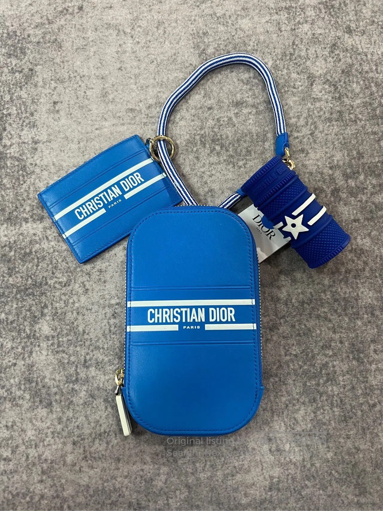 Dior Dior Blue 3-in-1 Coin Purse| Size ONE SIZE - 1 Thumbnail