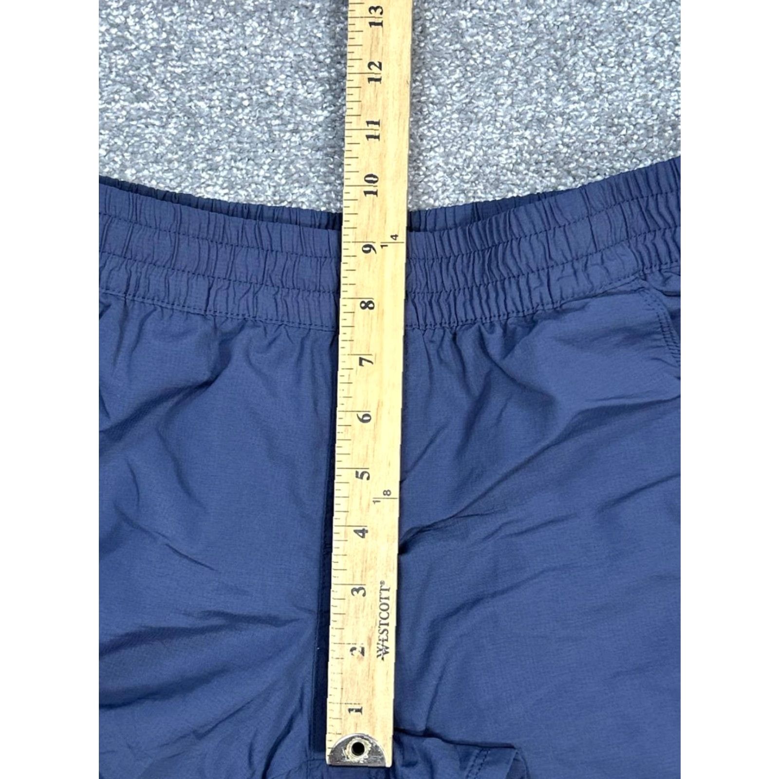 Vintage Columbia Kestrel Shorts Womens Medium Blue Cargo Active Fit 3.5in Inseam Pocket Nylon Hiking Outdoor Size 32" / US 10 / IT 46 - 3 Thumbnail