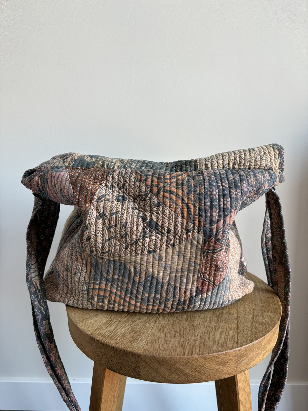 Japanese Brand × Vintage Vintage Patchwork Quilted Shoulder Bag Size ONE SIZE - 5 Thumbnail
