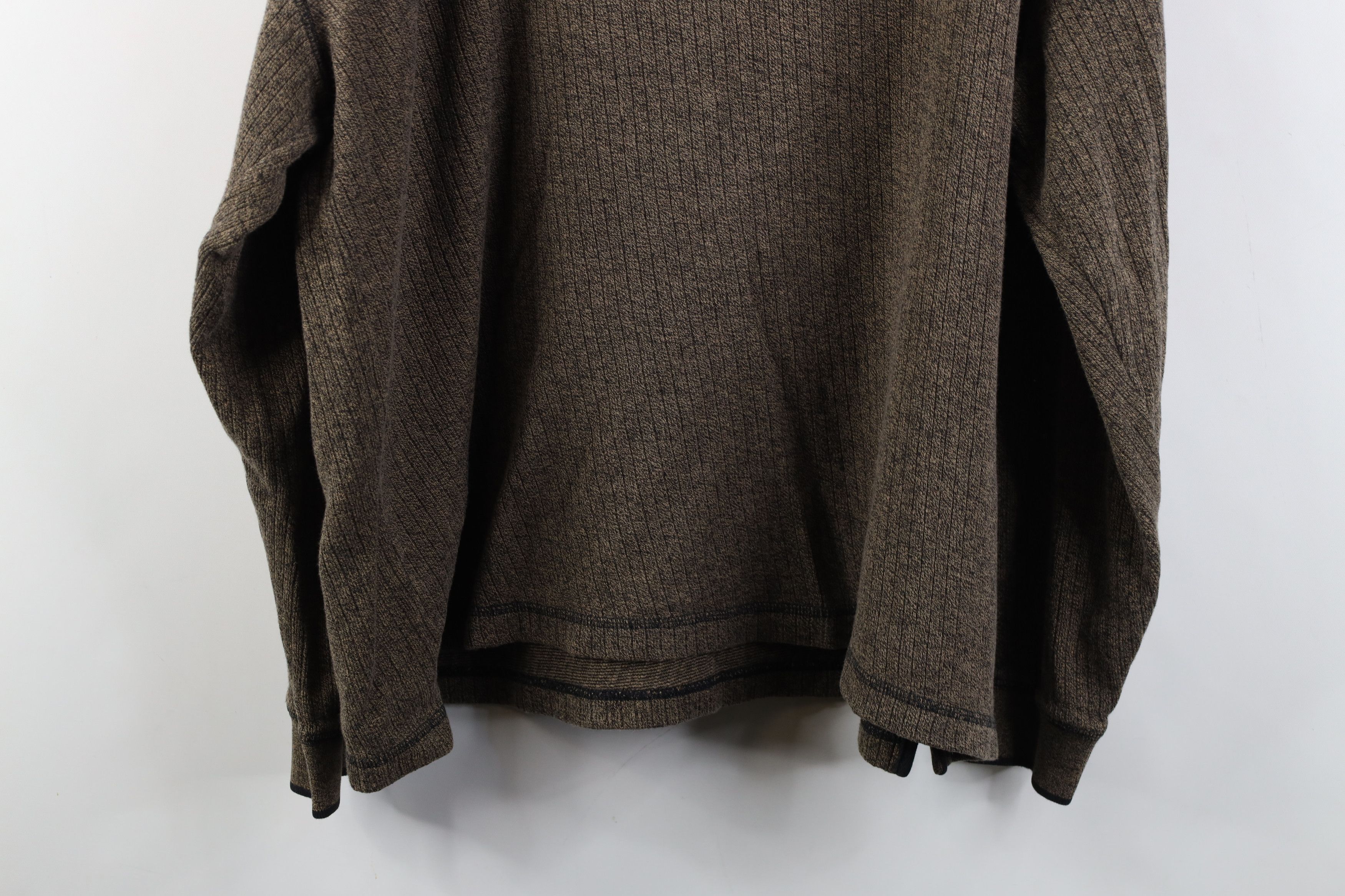 Vintage Vintage 90s Streetwear Ribbed Long Sleeve Henley T-Shirt Size US XL / EU 56 / 4 - 10 Thumbnail